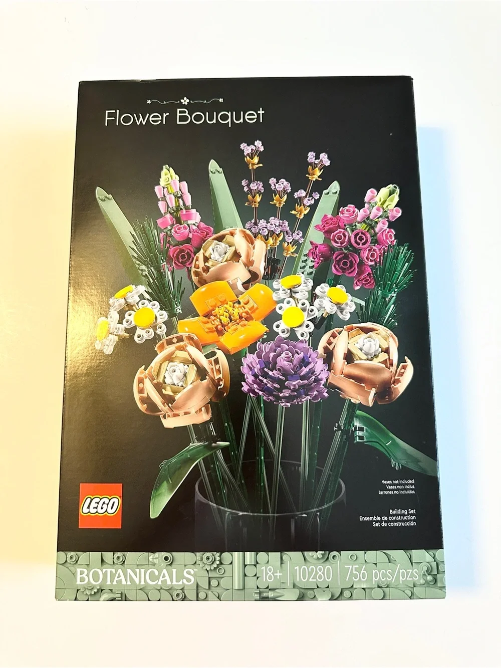 New in Box - LEGO Botanicals Flower Bouquet - Multicolor Home Accent